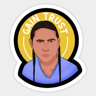 Gain Trust Sticker